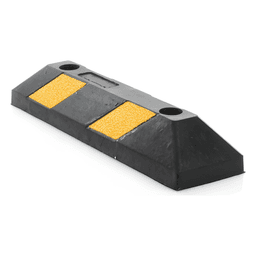 Tope Vehicular P / Estacionamiento / 55cm / Color Negro-Amarillo.