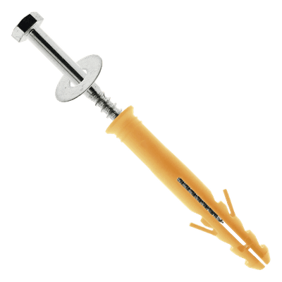 Tornillo P / Tope Estacionamiento / Reductor D / Velocidad / 12 Cm / Con Arandela / Taquete D / Plastico.