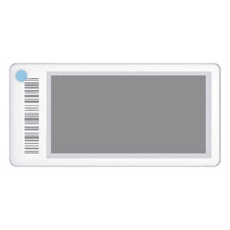 Etiqueta de Tinta Electrónica / ESL / 2.1 Pulgadas / Uso en Estantes / Bluetooth