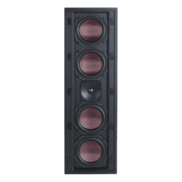 Bocina de pared / 4 woofers fibra de carbono 6.5'' / Tweeter titanio 1'' / 250W / 91dB / 36Hz-20kHz