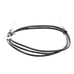 Cable de Parcheo UTP / Cat6A / 1 m (3.28 ft) / 28 AWG / Slim / RJ45 / Negro