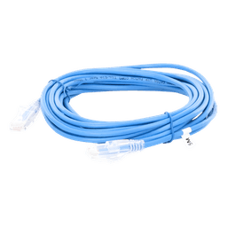 Cable de Parcheo Slim UTP Cat6A - 3 Metros (9.84 Pies) Azul, Diámetro Reducido (28 AWG)