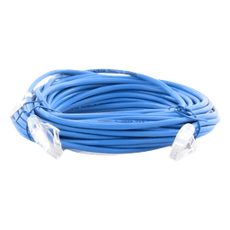 Cable de Parcheo Slim UTP Cat6A - 10 Metros (32.81 Pies) Azul, Diámetro Reducido (28 AWG)