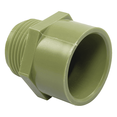 Conector para Tubería PVC Conduit Pesado de 3/4" (19 mm). 