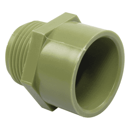 Conector para Tubería PVC Conduit Pesado de 3/4" (19 mm). 