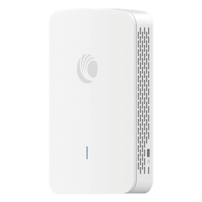 Punto de Acceso Empresarial Wi-Fi 6 / Con diseño para Pared /  3 Puertos Gigabit (1 con Salida PoE) / Doble banda en ( 2.4 y 5 GHz) / Hasta 2.5 Gbps / Gestión desde la Nube / Alimentación PoE af