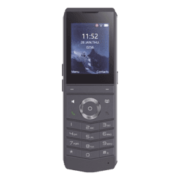 Teléfono IP Wi-Fi Portátil / Wi-Fi 6 Dual Banda / IP67 / Bluetooth 5.0 / Batería 1900 mAh / Pantalla 2.4''