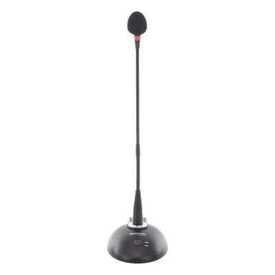 Micrófono | Cuello de Ganso con Base | Soporta Phantom | Salida Balanceada XLR