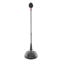 Micrófono | Cuello de Ganso con Base | Soporta Phantom | Salida Balanceada XLR