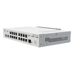 Router Cloud Core / 16 Puertos Gigabit / 2 SFP+ 10G / CPU 4 Núcleos 1.2 GHz / Enfriamiento Pasivo