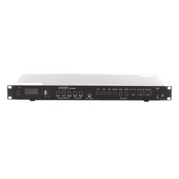 Amplificador de Audio | 2 x 60W | Baja Impedancia 4 - 8Ω | Reproductor Bluetooth, USB, SD | Efectos Integrados Delay, Echo, Repeat
