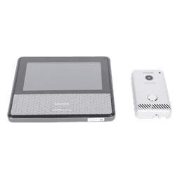 Kit de Videoportero IP / Monitor Wi-Fi / Apertura Remota por App / Alimentación 110 VCA / Diseño Compacto