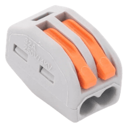 Conector Compacto para 1 Cable de Entrada 1 Cable de Salida / Cables Compatibles 12AWG-28AWG