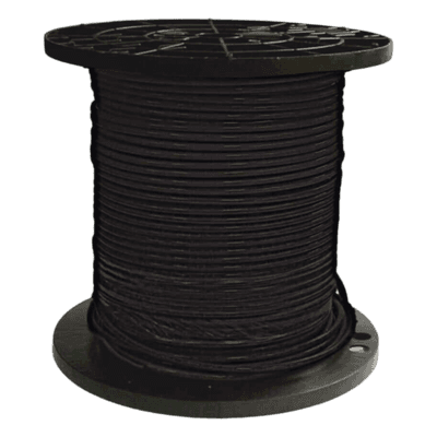 Carrete de 500 metros / Cable Fotovoltaico / Negro / Recubrimiento XLPE / 4mm² / 12 AWG / Hasta 1,800 Vcc