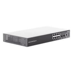 Switch PoE+ Administrable / 8 Puertos Gigabit / 2 SFP Uplink / 120W / 10 Gbps / 14.88 Mpps