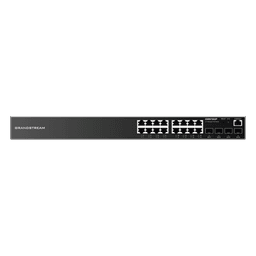 Switch PoE+ Administrable / 16 Puertos Gigabit / 4 SFP Uplink / 240W / 40 Gbps