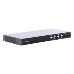 Switch PoE+ Administrable / 16 Puertos Gigabit / 4 SFP Uplink / 240W / 40 Gbps