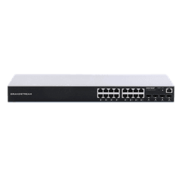 Switch PoE+ Administrable / 16 Puertos Gigabit / 4 SFP Uplink / 240W / 40 Gbps