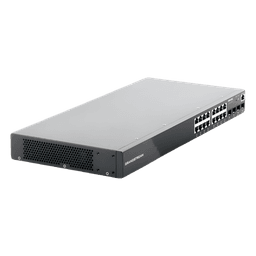 Switch Gigabit Administrable / 16 Puertos RJ45 10/100/1000 Mbps / 4 Puertos SFP Uplink / 40 Gbps Capacidad de Conmutación