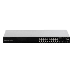 Switch Gigabit Administrable / 16 Puertos RJ45 10/100/1000 Mbps / 4 Puertos SFP Uplink / 40 Gbps Capacidad de Conmutación