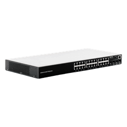 Switch Administrable / 24 Puertos Gigabit RJ45 / 4 Puertos SFP Uplink / 56 Gbps / GWN Cloud