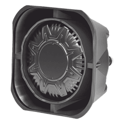 Bocina Compacta de Uso Rudo / 100 Watts / 124.5 dB a 9.8 ft / 11 Ohms / Montaje Universal / Nylon Reforzado con Fibra