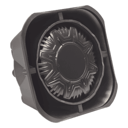 Bocina Compacta de Uso Rudo / 100 Watts / 124.5 dB a 9.8 ft / 11 Ohms / Montaje Universal / Nylon Reforzado con Fibra