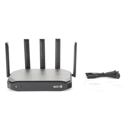 Router Wi-Fi 6 / Dual Band / 4x WAN Balanceado / Mesh / 180 Clientes / 1.2 Gbps / 5 Antenas 5 dBi
