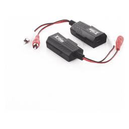 Balun Extensor de Audio Analogo Estereo RCA a RJ45 / Distancia 800 Metros (2625 Pies) / Cable CAT5-6 / Conector 100% Cobre / Protección TVS, Calidad Premium