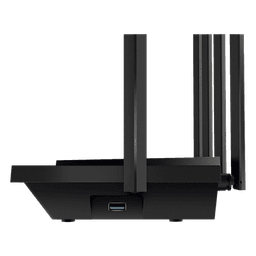 Router WiFi 6 Doble Banda / AX5400 MU-MIMO 4X4 y OFDMA / 1 puerto WAN 10/100/1000 Mbps / 4 puertos LAN 10/100/1000 Mbps / 1 puerto USB 3.0 /  6 potentes antenas / Administración App (Tether) o Página web / Protección HomeShield