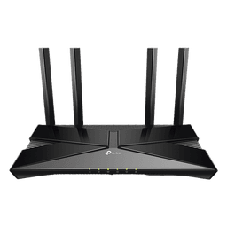 Router WiFi 6 de Doble Banda / AX 3000 Mbps / 4 Puertos LAN Gigabit / 4 Antenas de Alto Rendimiento / 0.85 x 0.44 x 0.14 pies