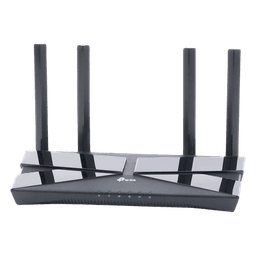 Router WiFi 6 de Doble Banda / AX 3000 Mbps / 4 Puertos LAN Gigabit / 4 Antenas de Alto Rendimiento / 0.85 x 0.44 x 0.14 pies