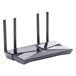 Router WiFi 6 de Doble Banda / AX 3000 Mbps / 4 Puertos LAN Gigabit / 4 Antenas de Alto Rendimiento / 0.85 x 0.44 x 0.14 pies