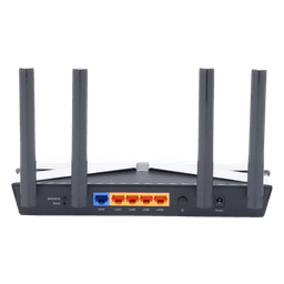 Router WiFi 6 de Doble Banda / AX 3000 Mbps / 4 Puertos LAN Gigabit / 4 Antenas de Alto Rendimiento / 0.85 x 0.44 x 0.14 pies