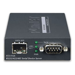 Convertidor de Medios RS-232/422/485 a SFP 100 Base-FX