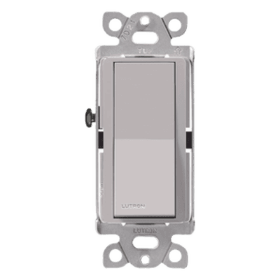 Interruptor de Pared / Un Polo / Paleta Grande / 15 A / 120/277 V / Cargas Generales y Motor / Sin Atenuación