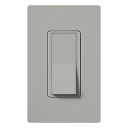 Interruptor de Pared / Un Polo / Paleta Grande / 15 A / 120/277 V / Cargas Generales y Motor / Sin Atenuación