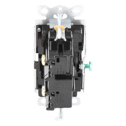 Interruptor de Pared / Un Polo / Paleta Grande / 15 A / 120/277 V / Cargas Generales y Motor / Sin Atenuación