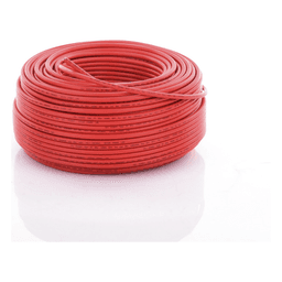 Cable Fotovoltaico / 6 mm² (10 AWG) / Cobre / 2000V / Rango -40°C a 120°C / Rojo / Rollo 100 m (328.1 ft)