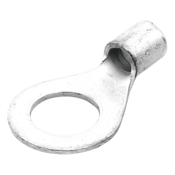 Terminal de Anillo / Barril Largo / 3/8 in (10 mm) / 12-10 AWG / Cobre Galvanizado