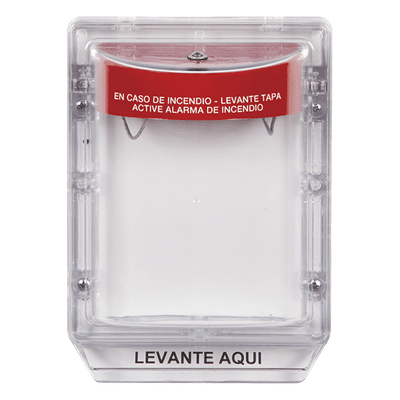 Cubierta Protectora de Policarbonato / Con Bocina 95-105 dB / Montaje Empotrado / Rango -40 a 121°C / UL/cUL y ADA