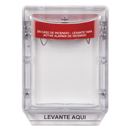 Cubierta Protectora de Policarbonato / Con Bocina 95-105 dB / Montaje Empotrado / Rango -40 a 121°C / UL/cUL y ADA