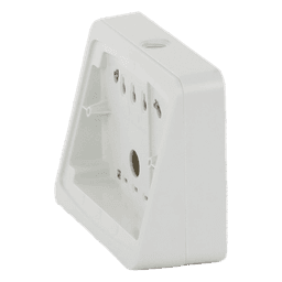Caja de Montaje en Superficie / Cuña de 15° / Entradas 1/2" NPT / Compatible Cajas 1 Gang y 4"