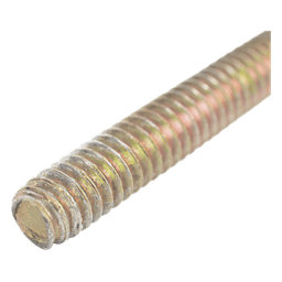 Varilla Roscada Tropicalizada / 3/8" (9.5 mm) x 3000 mm / Acabado Níquel-Cromado / Resistente a Corrosión / Uso Exterior e Industrial