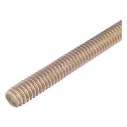 Varilla Roscada Tropicalizada / 3/8" (9.5 mm) x 3000 mm / Acabado Níquel-Cromado / Resistente a Corrosión / Uso Exterior e Industrial