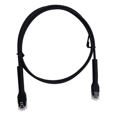 Cable de Parcheo UTP / Cat6 / 0.5 m (1.64 ft) / Ultra Slim / RJ45 8(8) / 250 MHz / Negro
