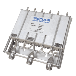 Duplexer Móvil / 806-960 MHz / 6 Cavidades / 45 MHz Separación / 50 W / BNC Hembra / 1.31' Altura