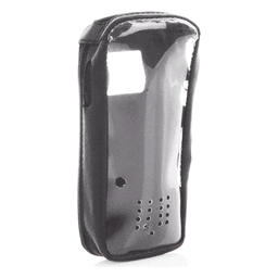 Funda de Piel Reforzada, con Frente Transparente para Serie Satelital IC-SAT100.