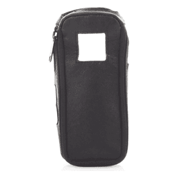Funda de Piel Reforzada, con Frente Transparente para Serie Satelital IC-SAT100.