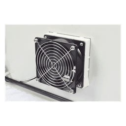 Gabinete de Acero para Exterior / IP55 / Ventilación Integrada / 500 x 700 x 250 mm / Placa Trasera Metálica / Cerradura con Llave